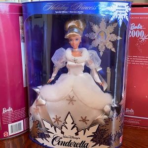 1996 Cinderella Holiday Barbie FIRST IN SERIES